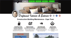 Desktop Screenshot of driftwoodinteriors.co.za