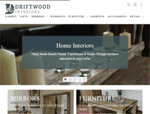 Tablet Screenshot of driftwoodinteriors.co.uk